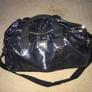 Victoria’s Secret sequin duffel